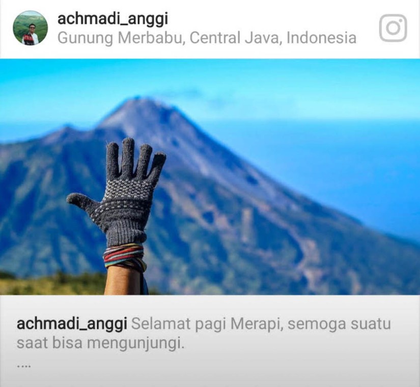 Pendakian Gunung Merapi via New Selo Merapi tak pernah ingkar janji